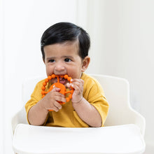 Load image into Gallery viewer, Bella Tunno - Tiny Tailgater Happy Teether: Orange
